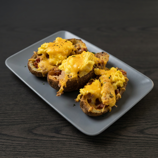 Bacon Egg & Cheese Skins
